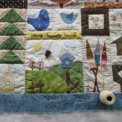 Q...comme Quilting en cours, Marie-Françoise de Lille