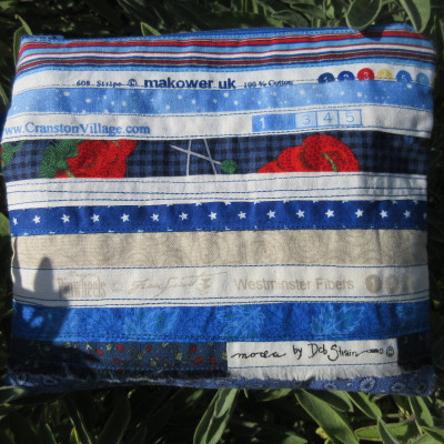 Lisières en bleu recto, Marie-Francoise de Lille