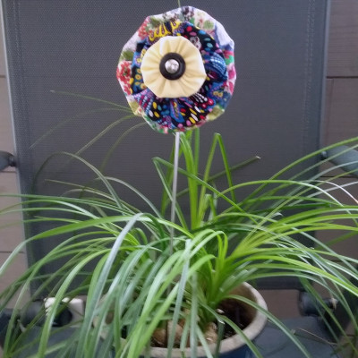 Y... fleur Yoyo - Blanche