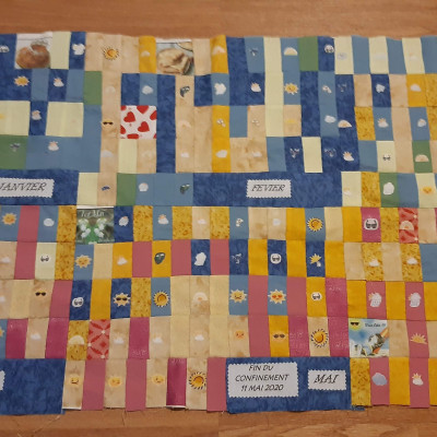 Evelyne. Quiltmétéo 2020