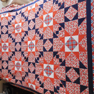 Flower/plaid version