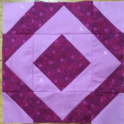 Sue's April monthly color block