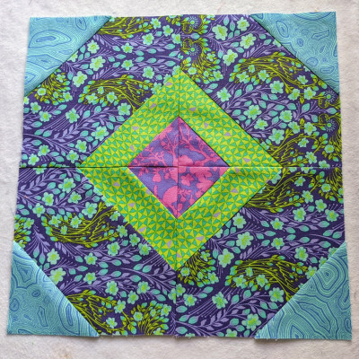 Summer Soiree: Block 2, Tula Pink Fabrics