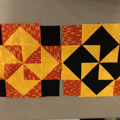 Done Canter posting for daughter Julie. Julie’s March blocks.