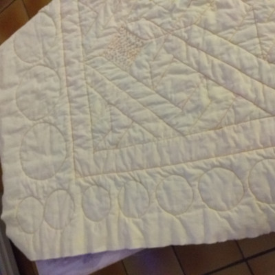 premier essai de quilting Annie 26