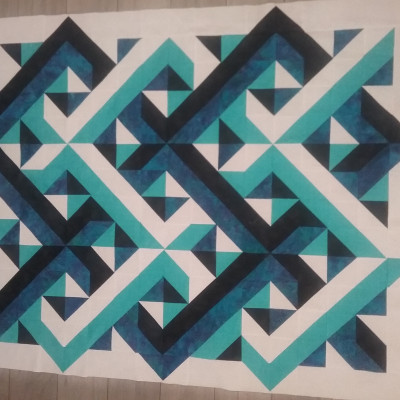 Top terminé effet 3D Dominique