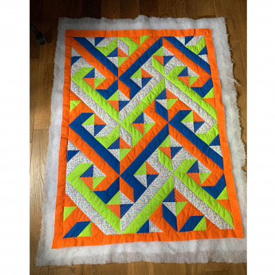 Voilà la deco terminée à la machine, Mariette Lejeune