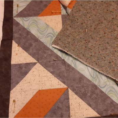 sandwich fait, reste à quilter. Françoise à Provins 77