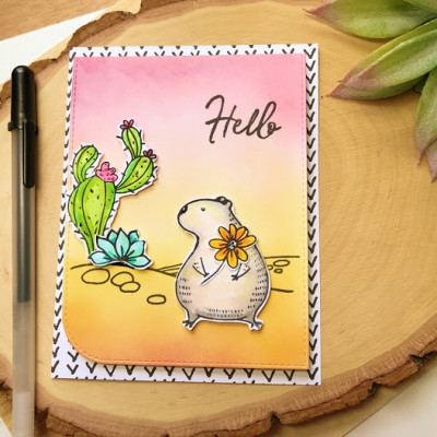 How about a blast from the Past featuring Waffle Flower?