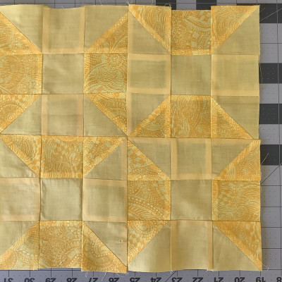February Yellow Block