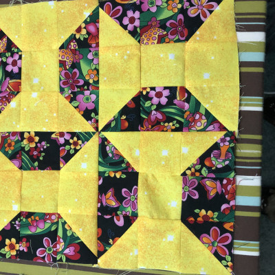 Dawn T February Lemon block