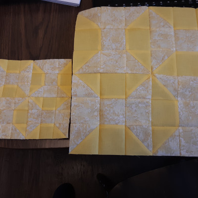 Cindy W's February Color Challenge block