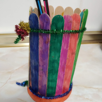 #YoConcursoConFixoKids#ConcursoOrganizadorPinturas Julia6años