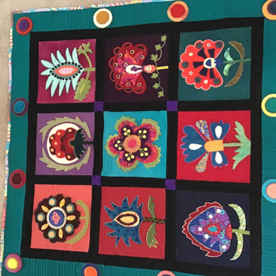 Finally done, at least 5 years, wool, embroidery