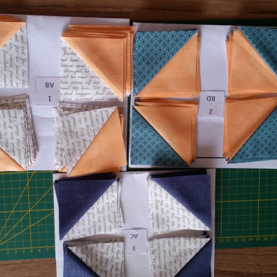 Blocs 1, 2 et 3 finis. Monique Auvray