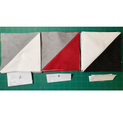 A jour 😉 Les blocs font 16 cm x 16 cm Joëlle Cardi Bologna