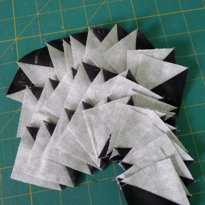 Les troisièmes blocs. Isa la Quilteuse