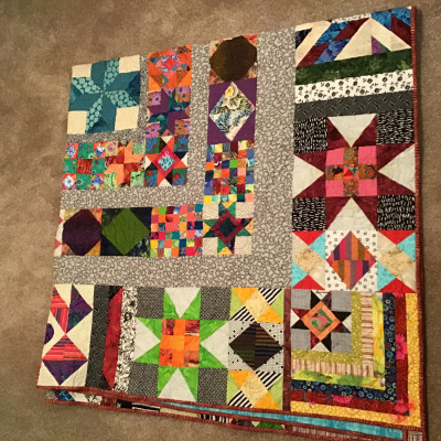 Bakers dozen by Jen Kingwell, 1/4 of quilt picture