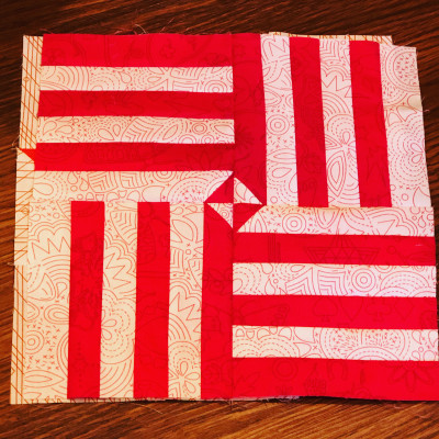 Peggy’s April block