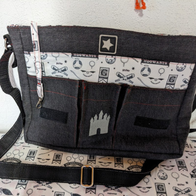 Din A die  Adventskalendertasche 2022 von  nähoma-moni