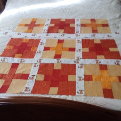 Travail en cours pour un bébé pour une association : 9 Plus - Micheline