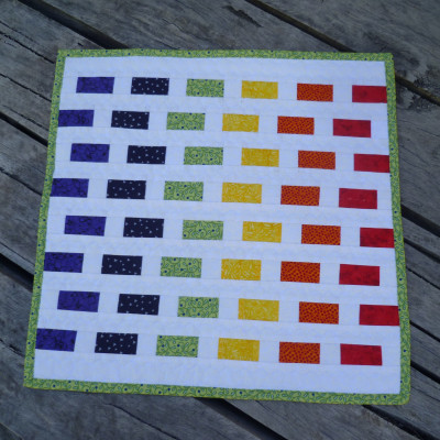 Rainbow of hope cushion cover