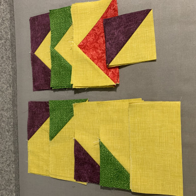 My Italian Mosaic quilt...