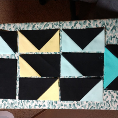 Flying Geese done!