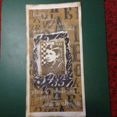 Evka - colourful paper girl