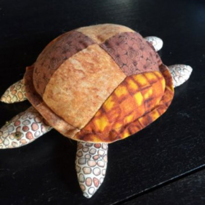 T pour Tortue (porte épingle) - Micheline Bigand