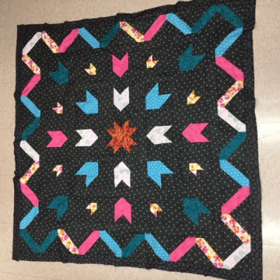 Pam's Lap Size Starstruck Quilt Along