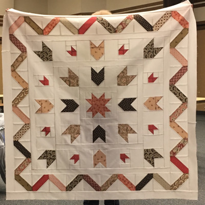 Arlene’s lap quilt portion