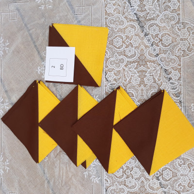 Étape n 3 quilt along, Djamila