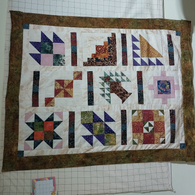 Top assembled. Needs pressed then time to quilt.