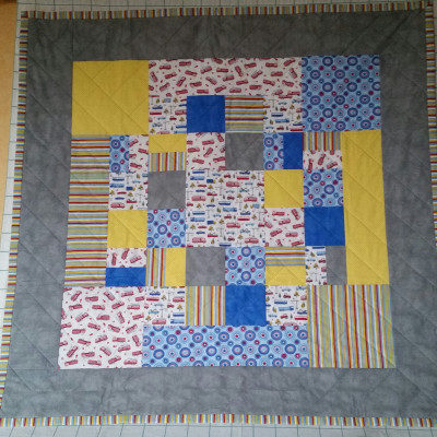 Opération 1 quilt pour un enfant prématuré. Monique Auvray