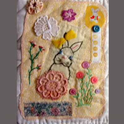 Livre textile, Pâques - PatchOdile