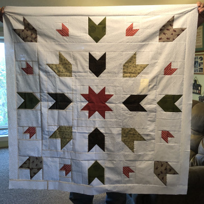 Baby size finished. Ramona