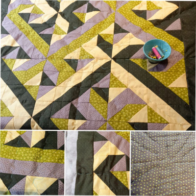 Le sandwich est prêt à être quilté !! Christine ( Eclaron ) 52