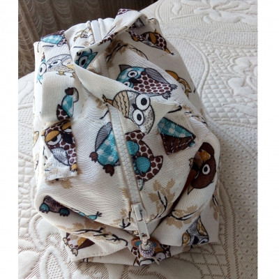 Valisette pour une amie qui collectionne les chouettes - Micheline