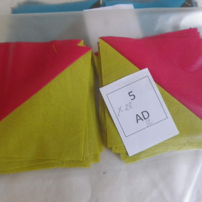 Les blocs sont prêts