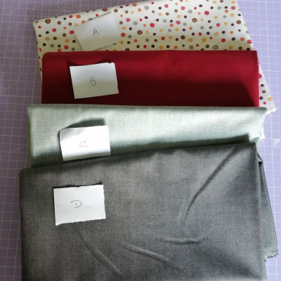 Choix des tissus - Distact Helena