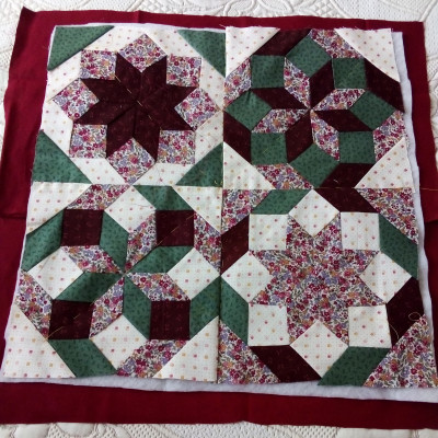 En cours de quilting - Micheline
